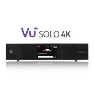 VU+ Solo 4K 3x DVB-S2 FBC PVR Twin E2 Linux UHD Ultra HD 2160p