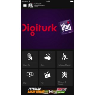 24 Mon Digitürk HDTV Web TV Aile Paket Internet IP Receiver Türk