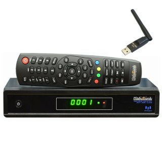 Medialink Smart Home 1Card ML 1200S LAN Full HD Sat IPTV Receiver WLAN