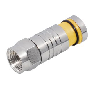 F-Kompressions F-Stecker für Kabel-Ø 7,0 mm