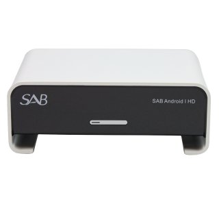 SAB Android I HD S908 HDTV Multimediaplayer Sat Receiver Weiss