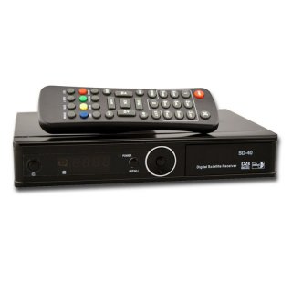 HD-LINE SD-40 Digitaler FTA Scart Sat Receiver