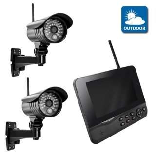 MT Vision IP-Kameraset HS210 IP Überwachungskamera mit 2 Kameras