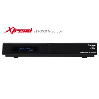 Xtrend ET 10000 HD 2x DVB-S2 Tuner Black Linux Full HD HbbTV PVR Receiver