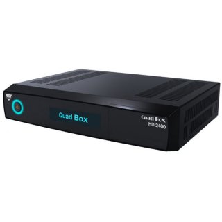 AX Quadbox HD 2400 E2 Twin 2x DVB-S2 Linux Sat Receiver