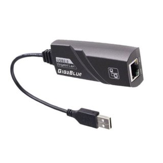 GigaBlue USB LAN GigaBit Adapter GigaBlue HD 800 Quad SE UE Plus