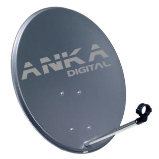 Sat Antenne AnKa Digital 40cm Stahl Anthrazit