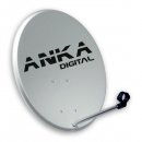 Sat Antenne AnKa Digital 40cm Stahl Lichtgrau