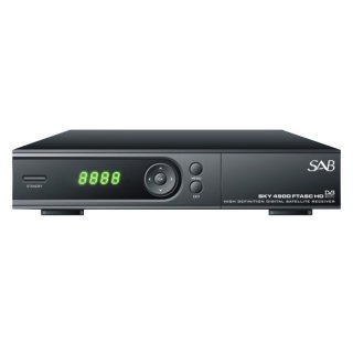 SAB SKY 4900 Full HD FTASC USB LAN HDTV Sat Receiver