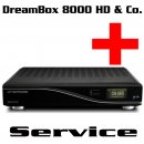 DreamBox 8000 HD & CloneBox Service