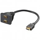 HDMI Video Adapter Y Splitter Kabel HDMI zu 2x HDMI