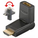 HDMI Adapter / Kupplung 180° Schwenkbar