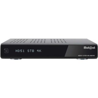 Mut@nt HD51 Ultra HD 4K 2160p Linux E2 1x DVB-C/T2 Tuner