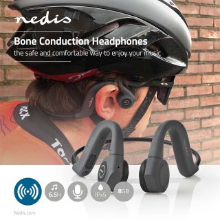 Nedis Bone Conduction Kopfhrer HBT5400GY