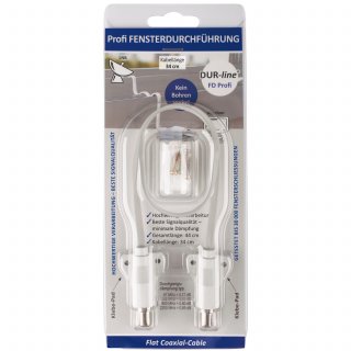 DUR-line Profi Fensterdurchfhrung Kabellnge  34cm...